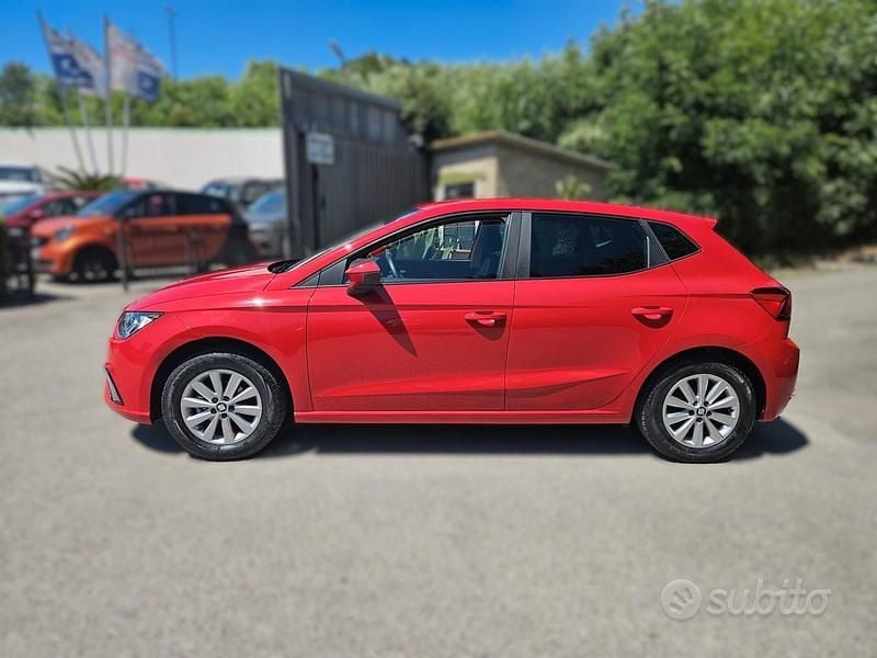 Usata Seat Ibiza Style 89 CV (65 kW) 2020 Rosso Utilitaria