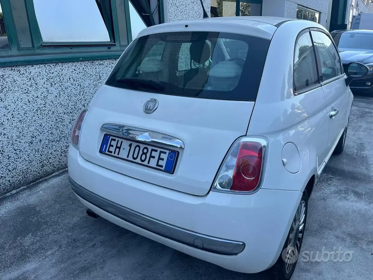 Usata Fiat 500 Pop 69 CV (50 kW) 2011 Bianco Berlina