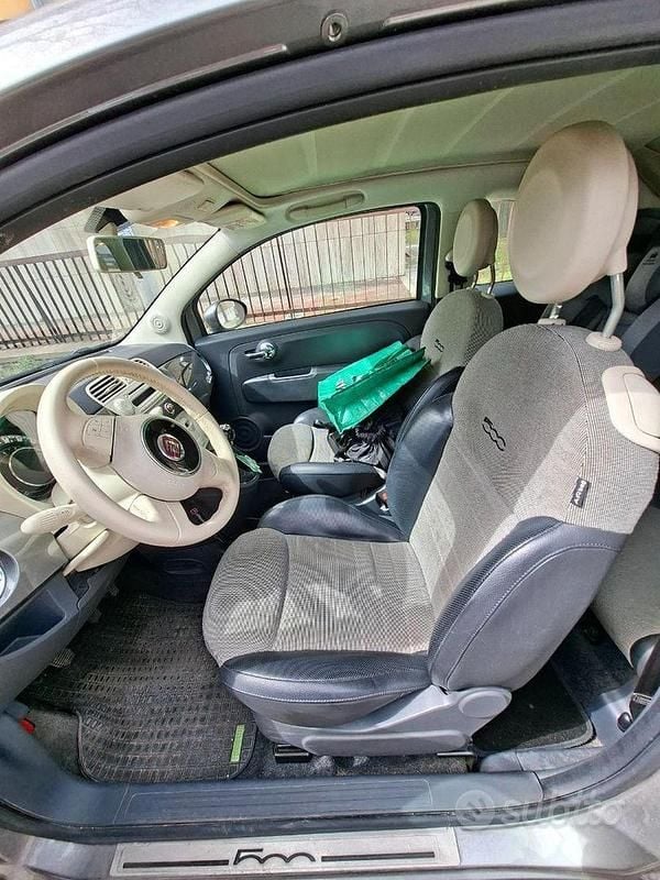 Usata Fiat 500C Lounge 69 CV (50 kW) 2011 Grigio Cabrio