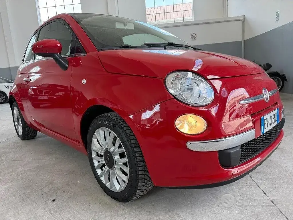Usata Fiat 500 Lounge 69 CV (50 kW) 2014 Rosso Berlina