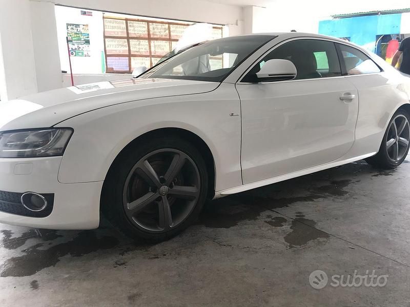 Usata Audi A5 S-Line 190 CV (139 kW) 2008 Bianco Coupé