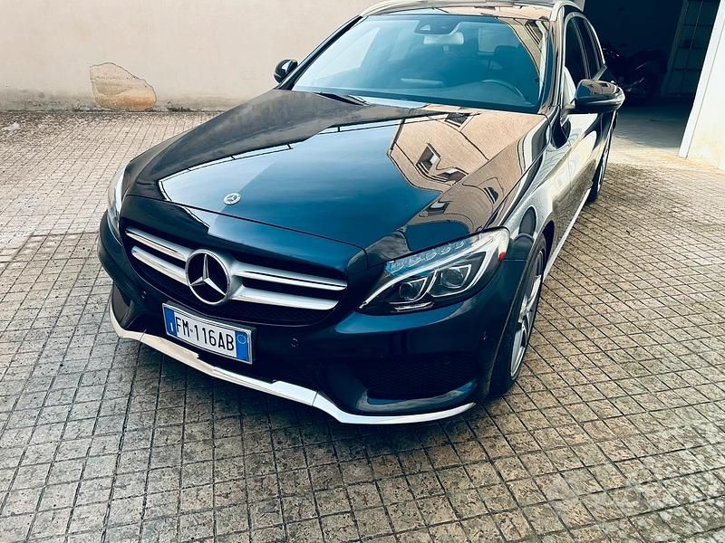 Blu Usata 2017 Mercedes C220 Premium Station wagon | 18.000 € (Cara) - Immagine 1/4