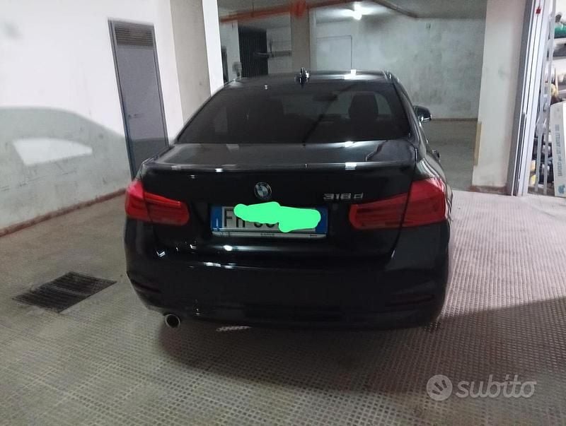 Usata BMW 316 2017 Nero Berlina