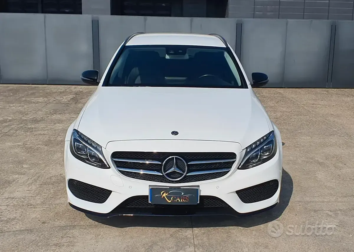 Begagnad Mercedes C220 194 HK (142 kW) 2018 Vit Kombi