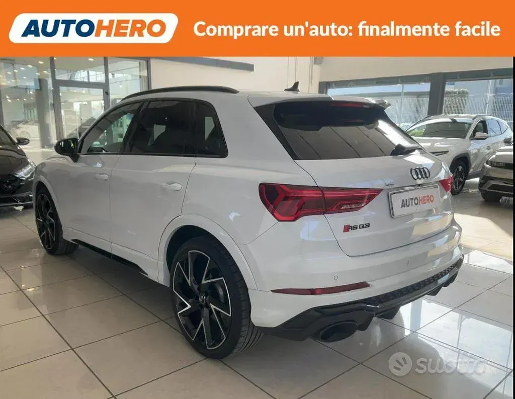 Usata Audi RS Q3 400 CV (294 kW) 2020 Bianco SUV