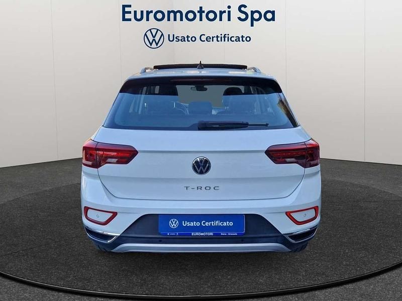 Usata VW T-Roc Style 150 CV (110 kW) 2022 Bianco SUV