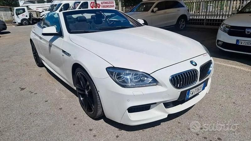 Usata BMW 640 Cabriolet M Sport 313 CV (230 kW) 2015 Cabrio