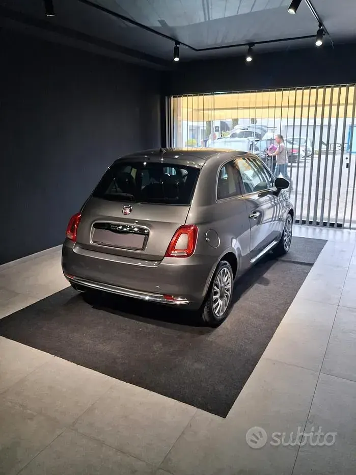 Usata Fiat 500 Lounge 69 CV (50 kW) 2016 Grigio Berlina