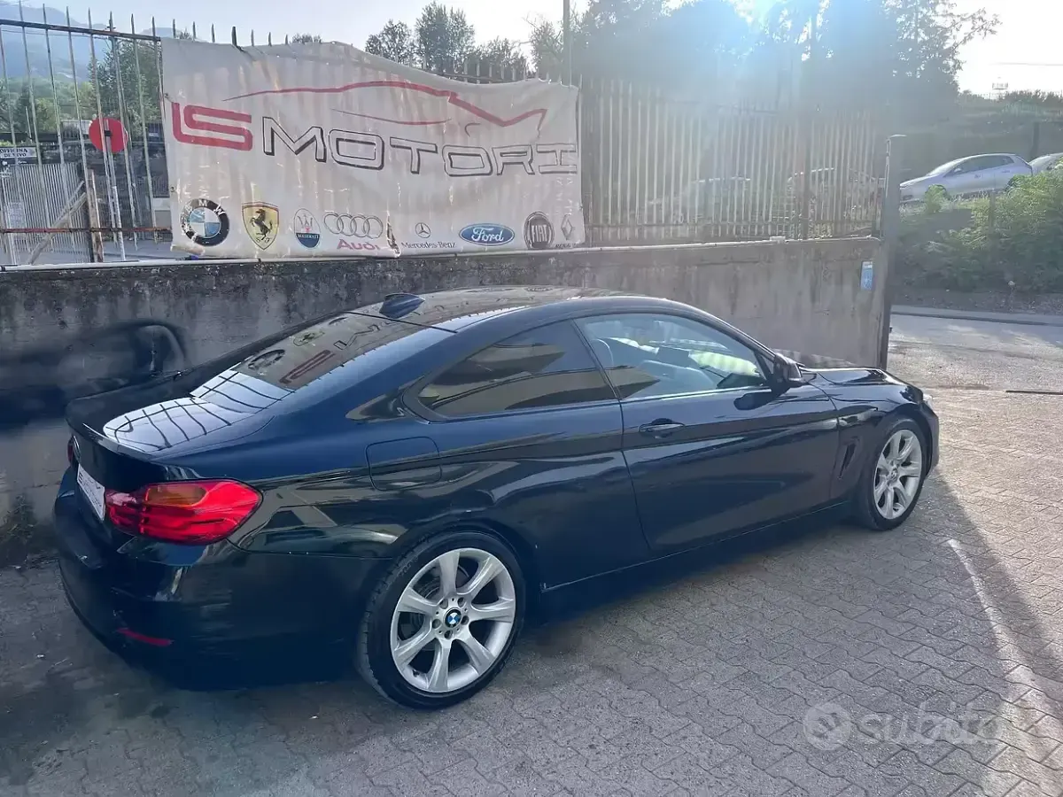 Usata BMW 420 Coupé Sport Line 184 CV (135 kW) 2014 Nero Coupé