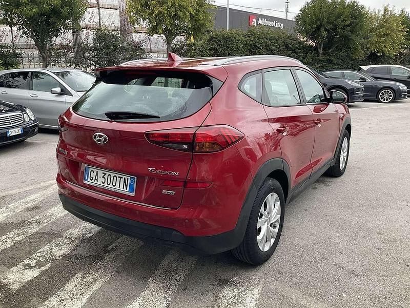 Usata Hyundai Tucson N Line 116 CV (85 kW) 2020 Rosso SUV