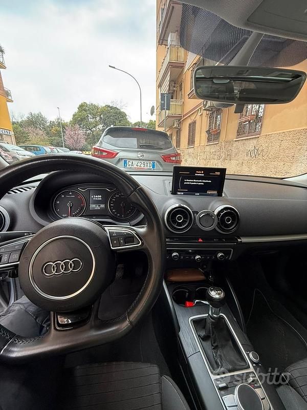 Usata Audi A3 Ambition 150 CV (110 kW) 2015 Grigio Berlina