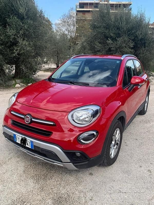 Usata Fiat 500X 120 CV (88 kW) 2019 Rosso SUV
