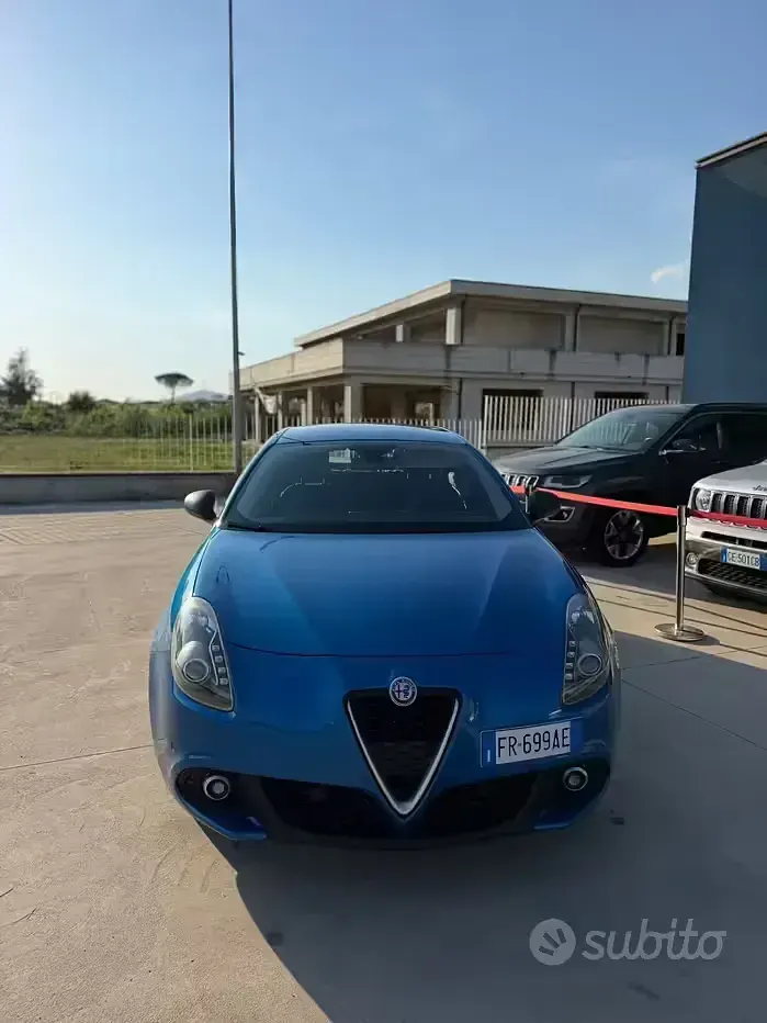Usata Alfa Romeo Giulietta 120 CV (88 kW) 2018 Blu Utilitaria
