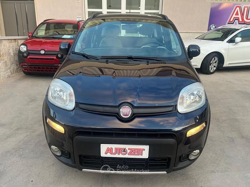 Usata Fiat Panda 4x4 S 75 CV (55 kW) 2014 Blu Utilitaria