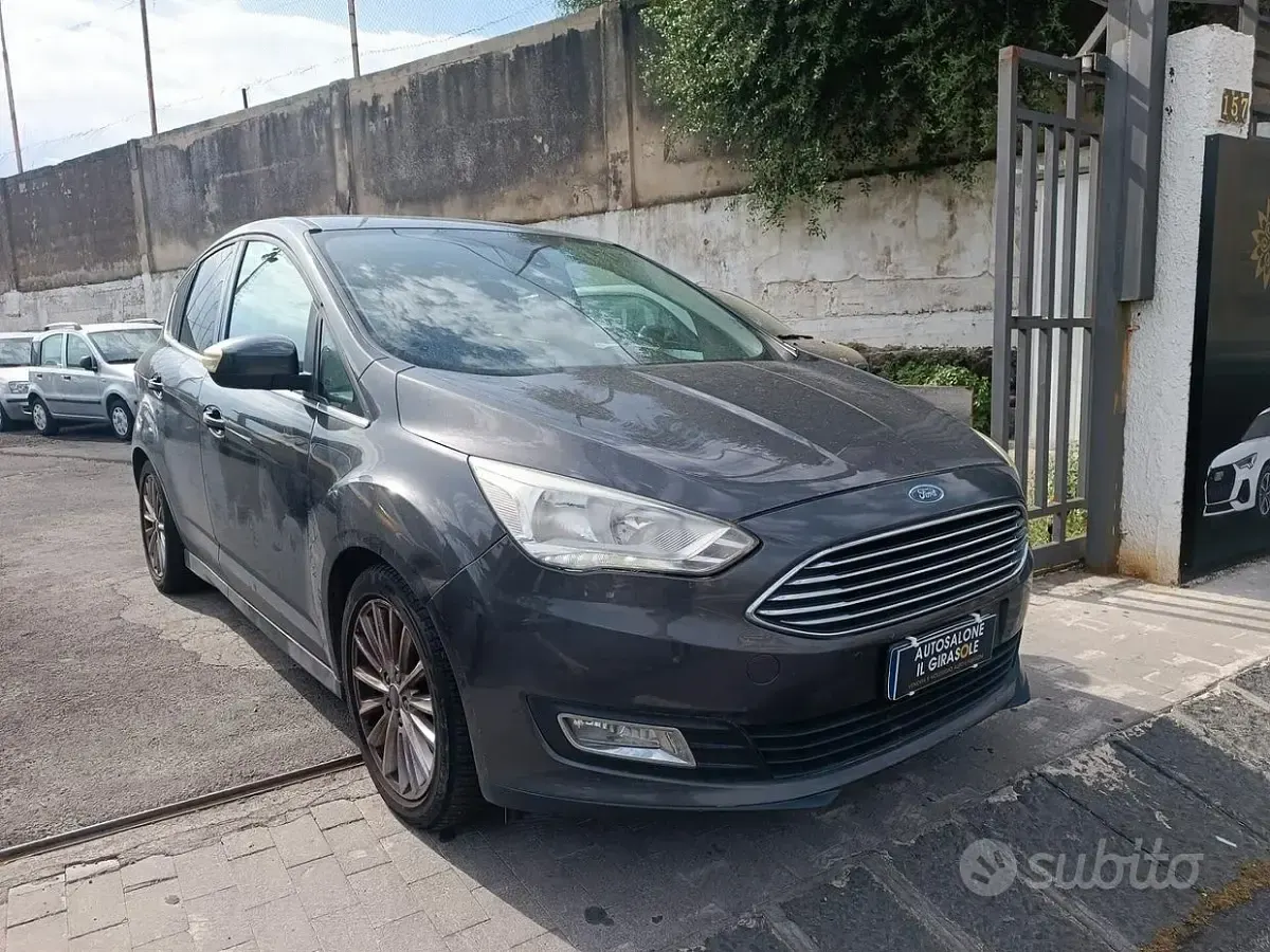 Usata Ford C-MAX Titanium 120 CV (88 kW) 2016 Grigio Monovolume