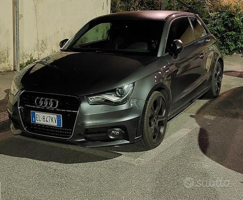 Usata Audi A1 S-Line 185 CV (136 kW) 2012 Grigio Utilitaria