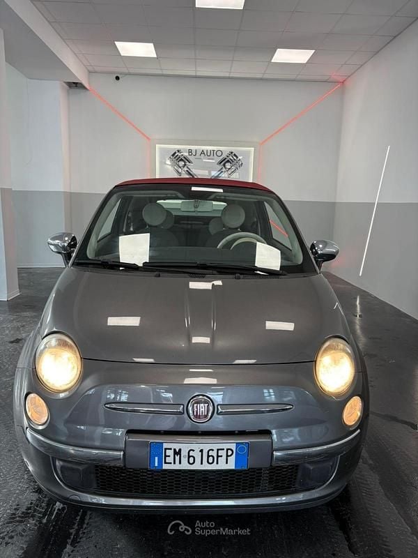 Usata Fiat 500 95 CV (69 kW) 2012 Gray Cabrio