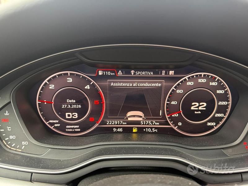 Usata Audi A4 190 CV (139 kW) 2016 Nero Station wagon