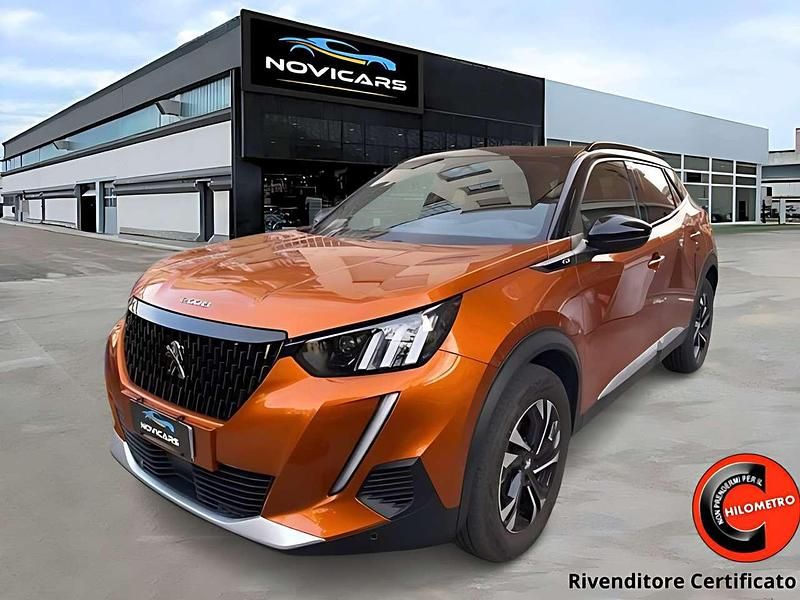 Arancione con tetto nero Usata 2023 Peugeot 2008 GTi SUV | 19.000 € (Buon prezzo) - Immagine 1/4