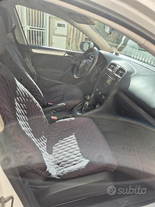 Usata VW Golf VI 2010 Bianco Utilitaria