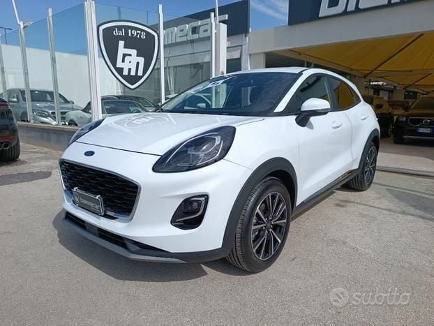 Usata Ford Puma S 125 CV (91 kW) 2024 Bianco SUV