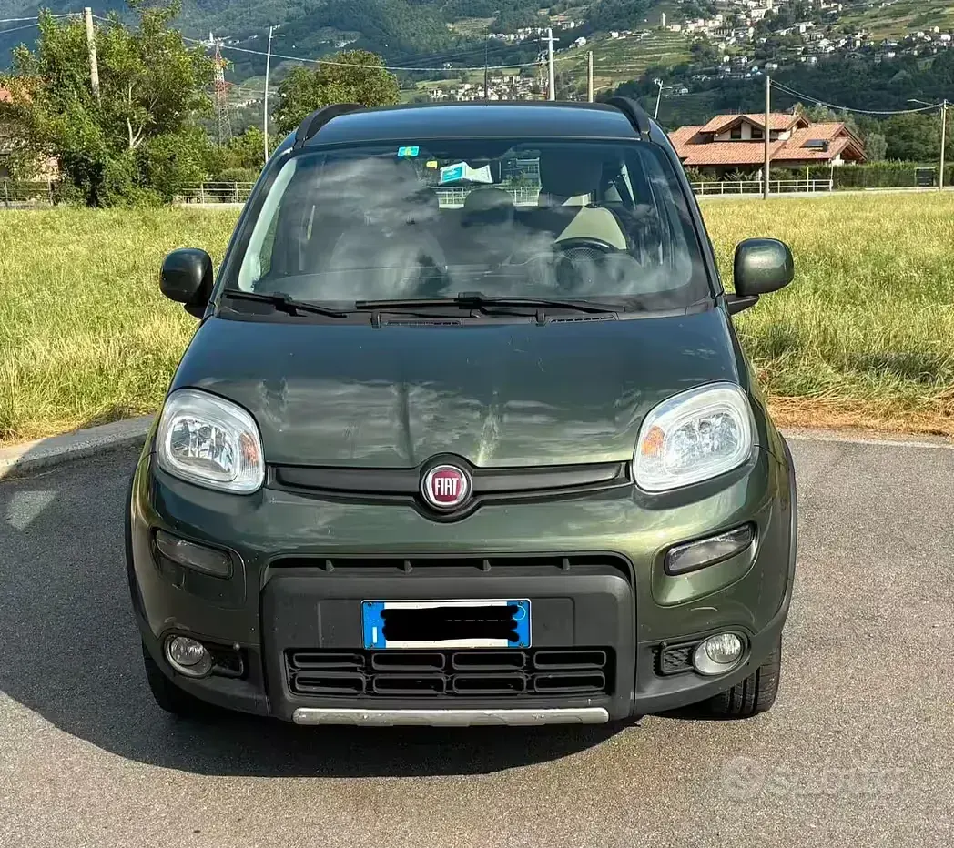 Usata Fiat Panda 4x4 80 CV (58 kW) 2015 Verde Utilitaria
