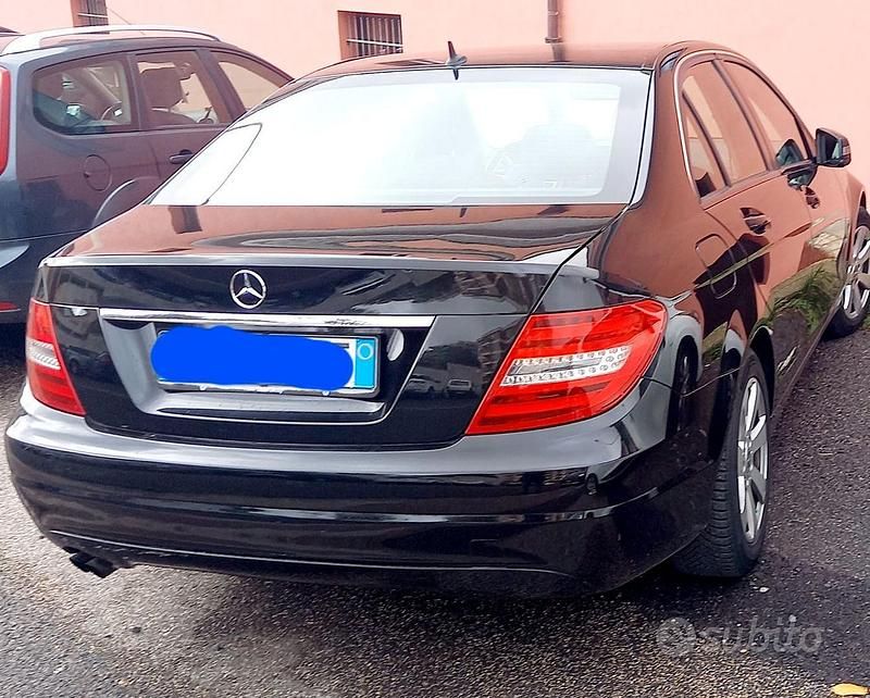 Usata Mercedes C180 2013 Nero Berlina