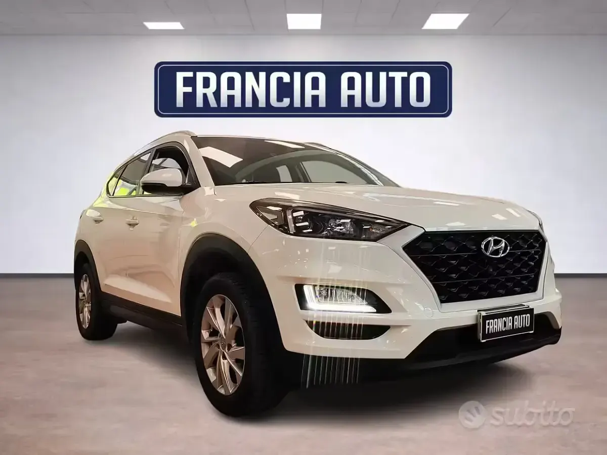 Usata Hyundai Tucson 116 CV (85 kW) 2019 Bianco SUV