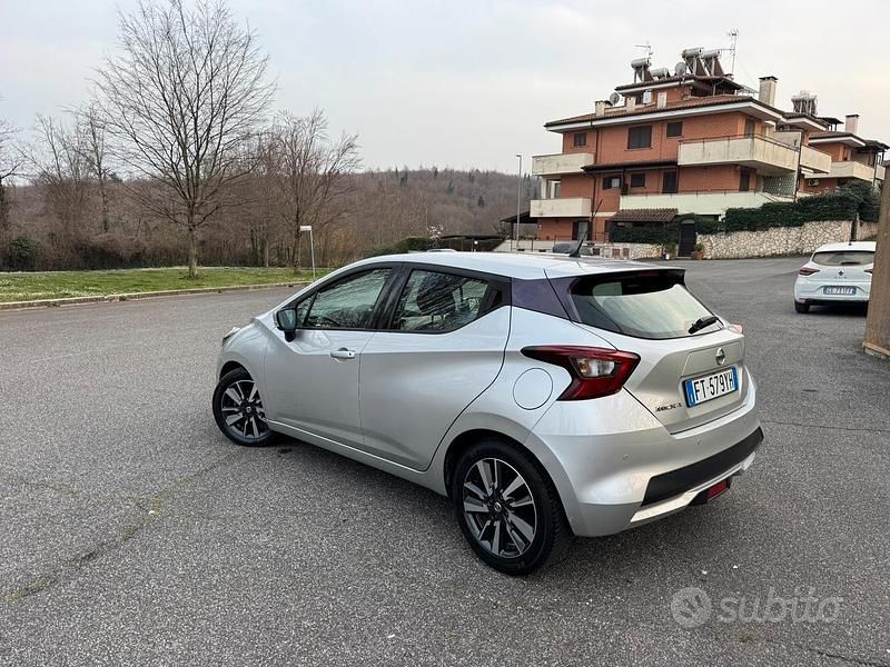 Usata Nissan Micra 90 CV (66 kW) 2019 Grigio Utilitaria