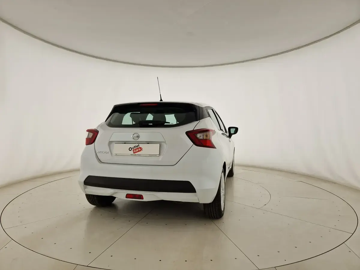 Usata Nissan Micra Acenta 92 CV (67 kW) 2021 Bianco Utilitaria