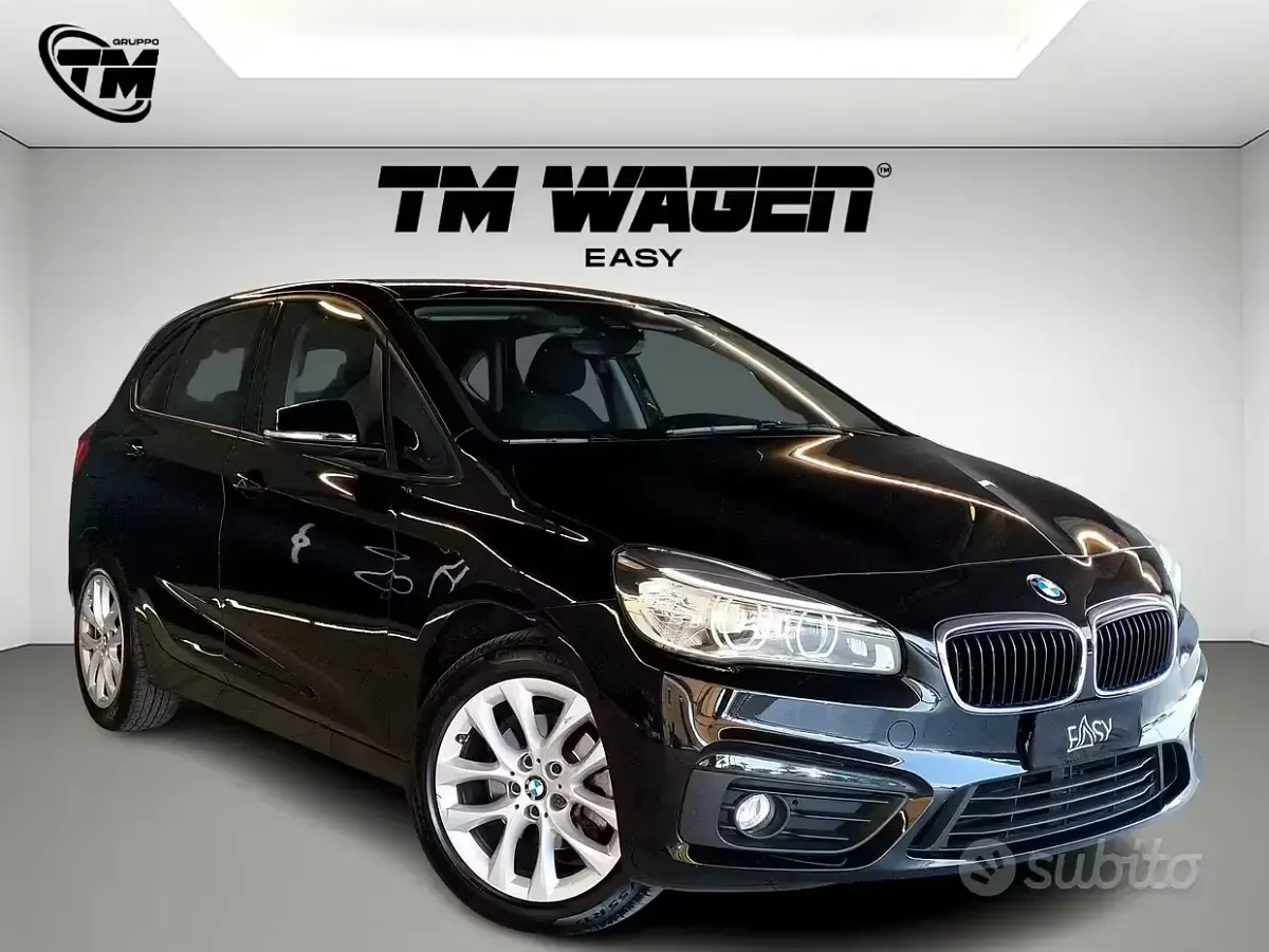 Usata BMW 218 Advantage 150 CV (110 kW) 2018 Nero Station wagon