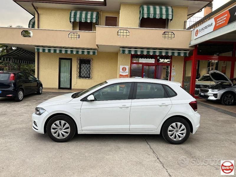 Usata VW Polo Trendline 90 CV (66 kW) 2021 Bianco Utilitaria