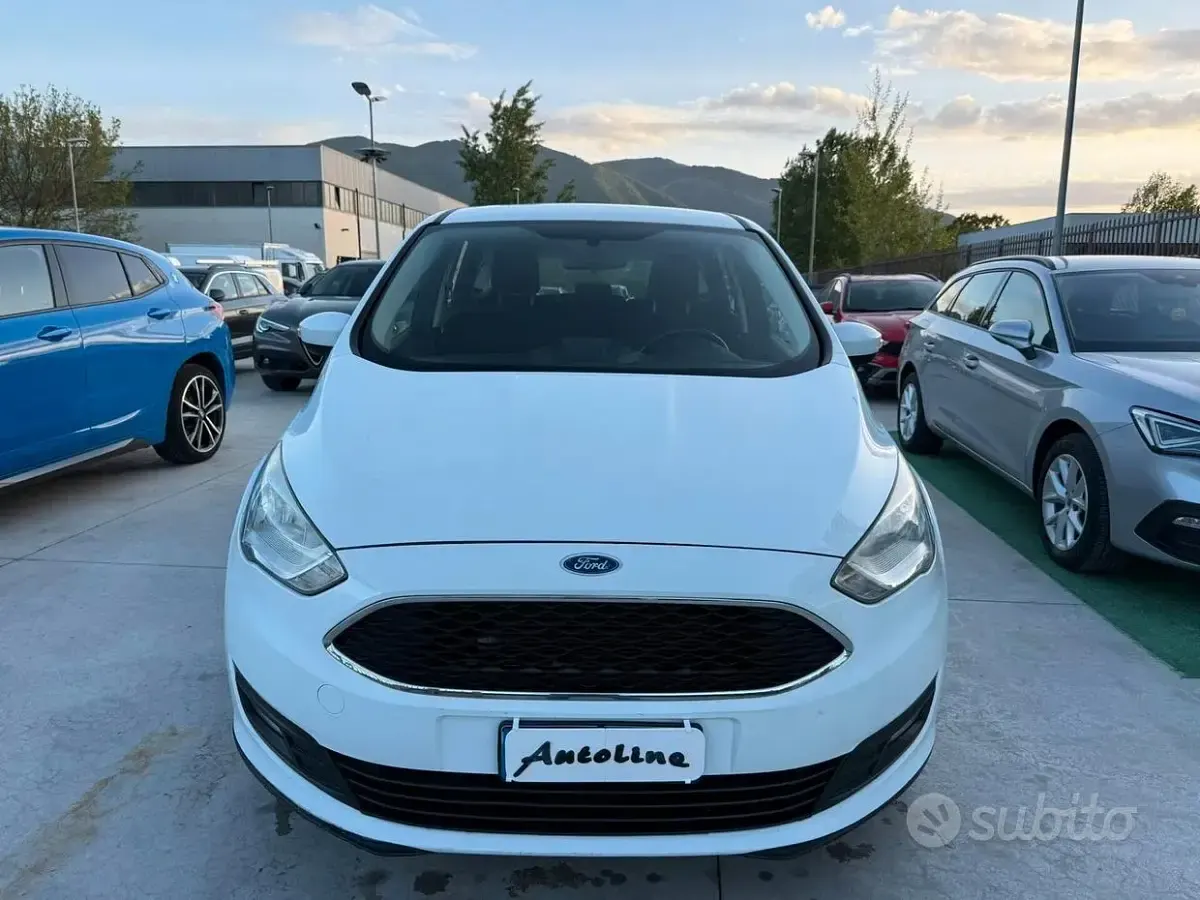 Usata Ford C-MAX 120 CV (88 kW) 2016 Bianco Monovolume