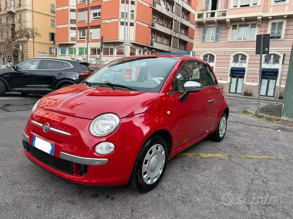 Usata Fiat 500 Pop 69 CV (50 kW) 2012 Rosso Utilitaria