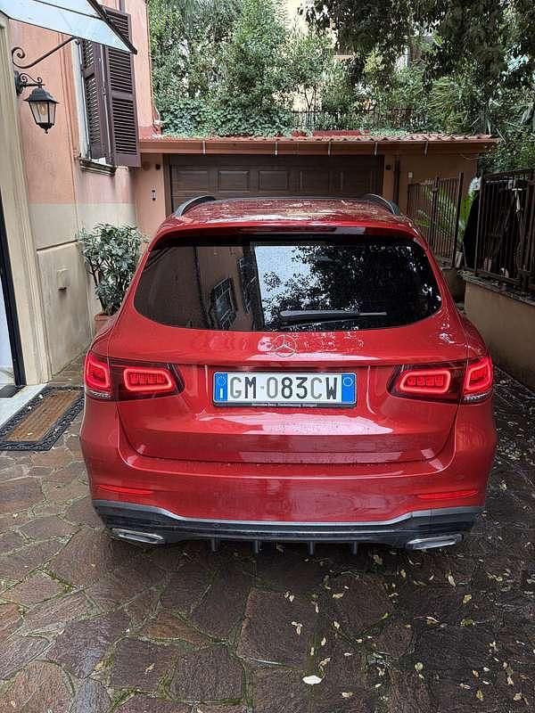 Usata Mercedes GLC400d Premium Plus 330 CV (242 kW) 2020 Rosso SUV