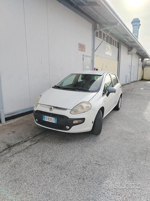 Usata Fiat Punto Evo 2009 Bianco Utilitaria