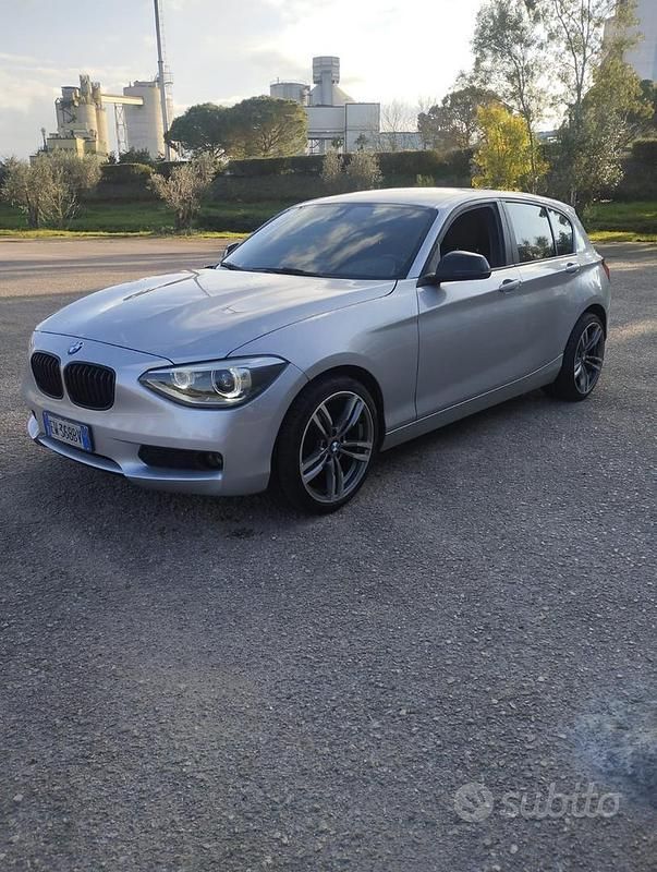 Usata BMW 118 M Sport 143 CV (105 kW) 2014 Grigio Utilitaria