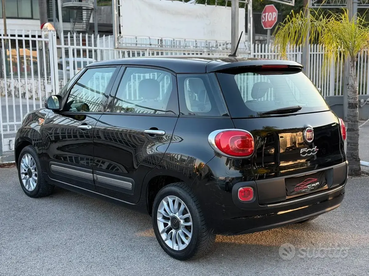 Usata Fiat 500L Lounge 85 CV (62 kW) 2015 Nero Monovolume