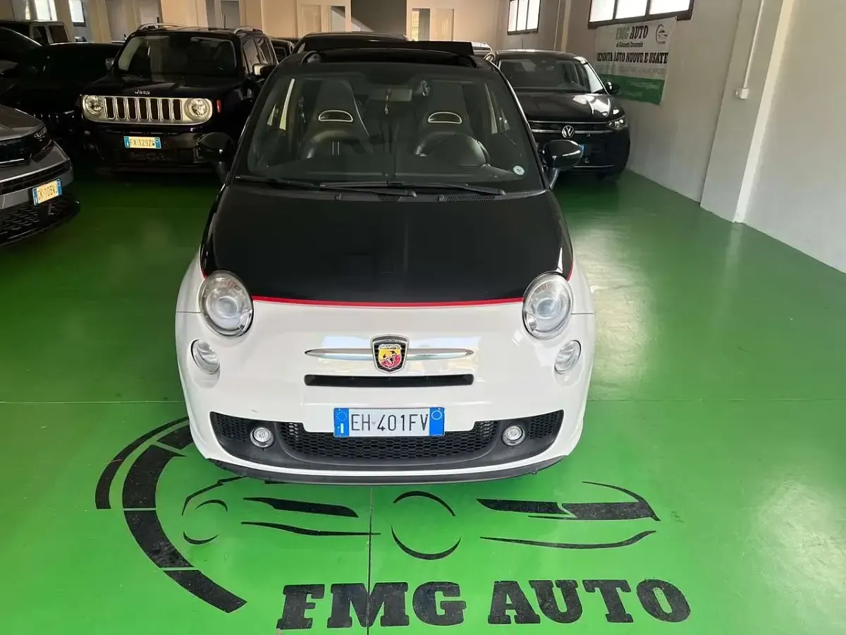 Usata Abarth 500 140 CV (102 kW) 2011 Bianco Utilitaria