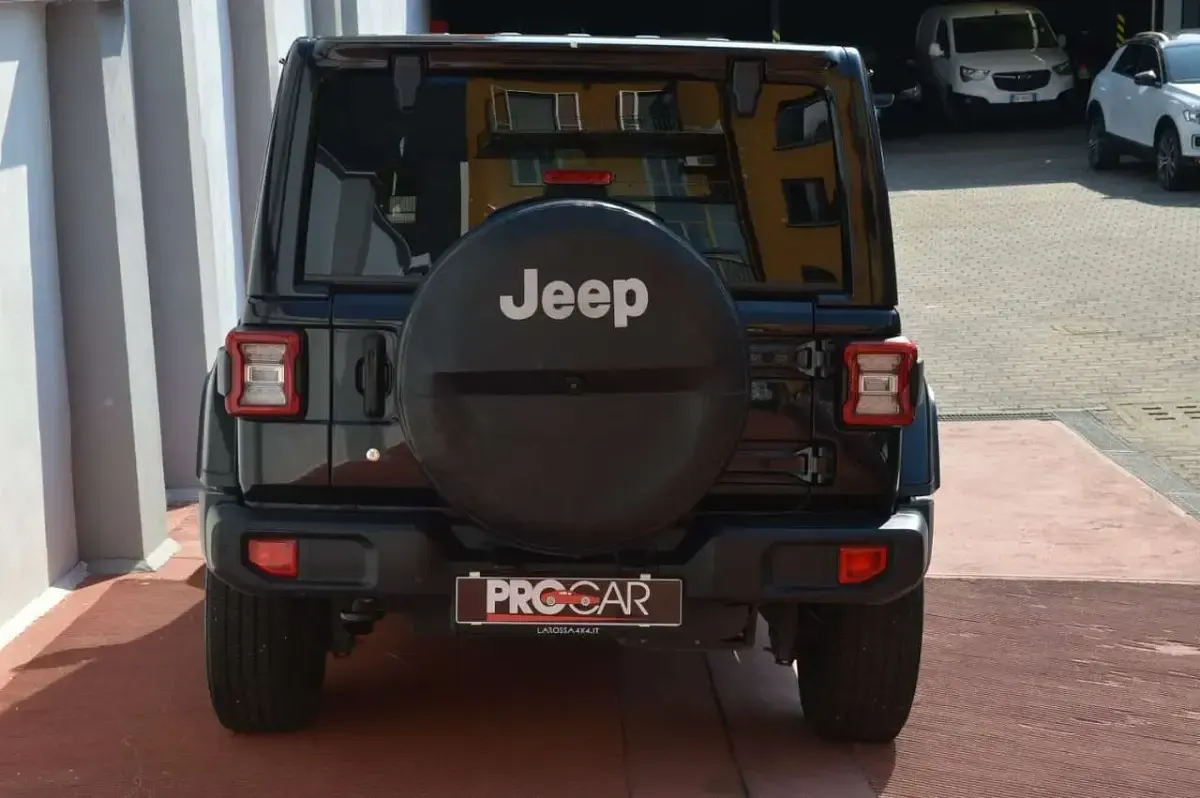 Usata Jeep Wrangler Sahara 200 CV (147 kW) 2019 Nero SUV