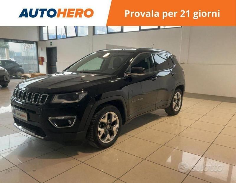 Nero Usata 2019 Jeep Compass Limited SUV | 18.099 € (Buon prezzo) - Immagine 1/4
