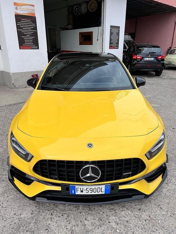 Usata Mercedes A35 AMG AMG 306 CV (225 kW) 2019 Giallo Berlina