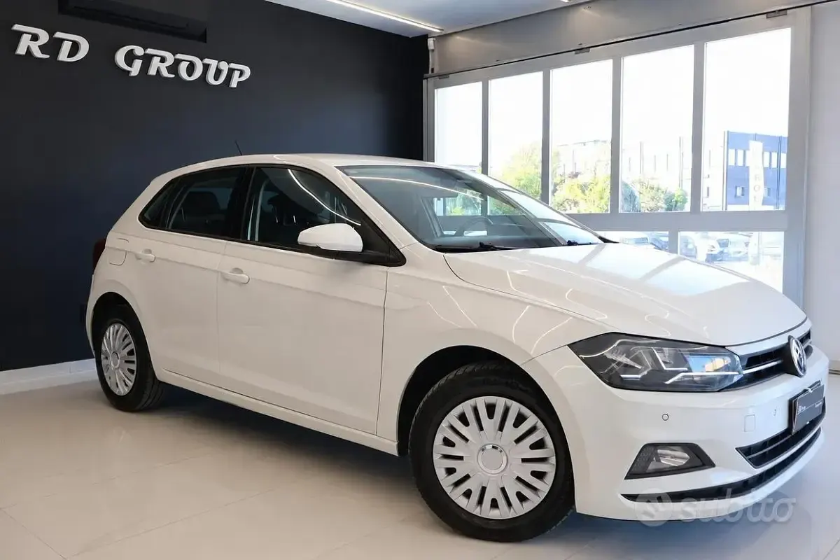 Usata VW Polo Comfortline 80 CV (58 kW) 2018 Bianco Utilitaria