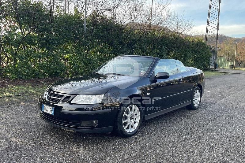 Usata Saab 9-3 Cabriolet Linear 150 CV (110 kW) 2007 Nero Cabrio