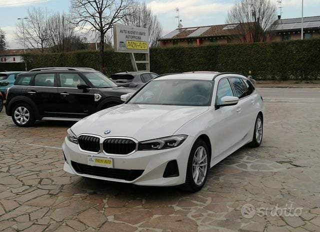 Usata BMW 318 Advantage 150 CV (110 kW) 2022 Bianco Station wagon