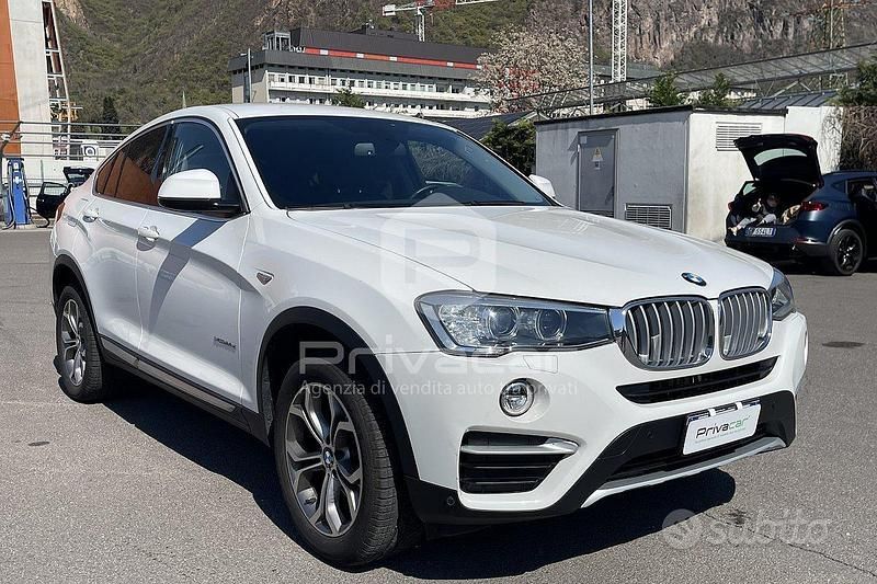 Usata BMW X4 Advantage 190 CV (139 kW) 2017 Bianco SUV