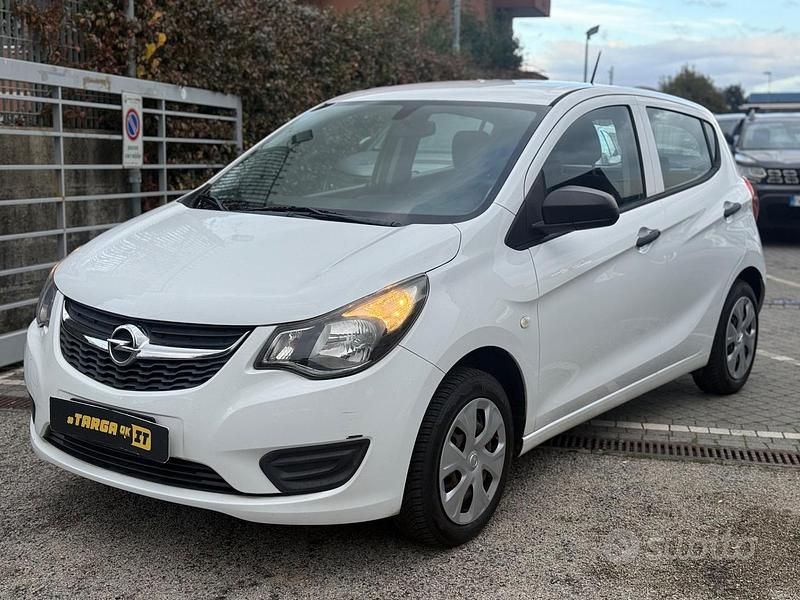 Usata Opel Karl Edition 75 CV (55 kW) 2016 Bianco Utilitaria