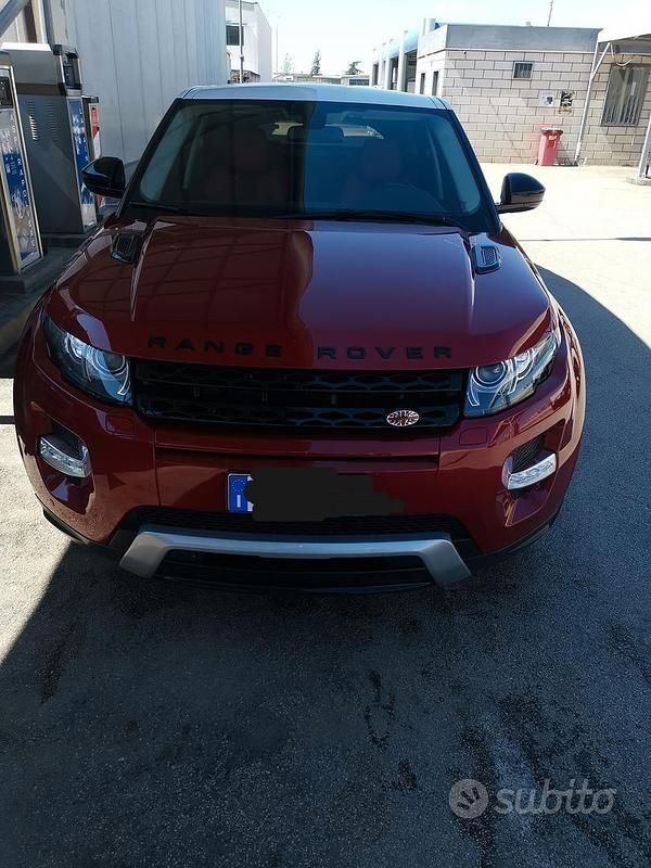 Usata Land Rover Range Rover Dynamic 190 CV (139 kW) 2014 Rosso SUV