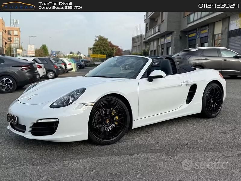 Usata Porsche Boxster 265 CV (194 kW) 2014 Bianco Cabrio