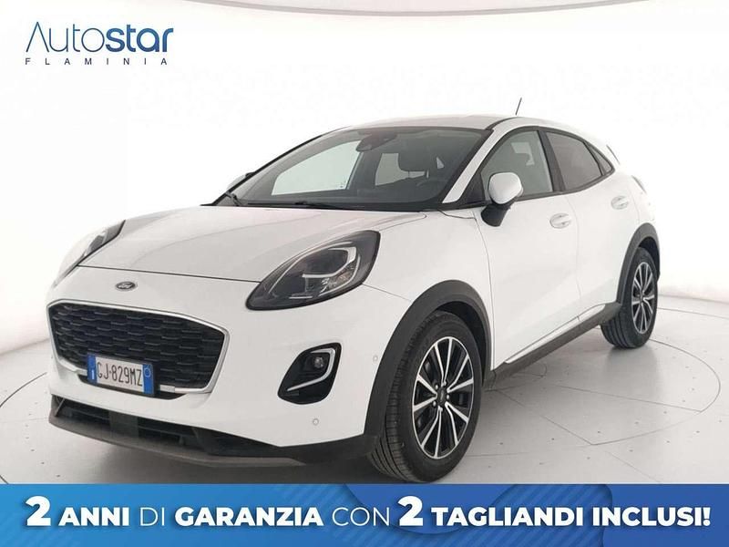 Bianco Usata 2022 Ford Puma Titanium S SUV | 14.200 € (Super prezzo) - Immagine 1/4